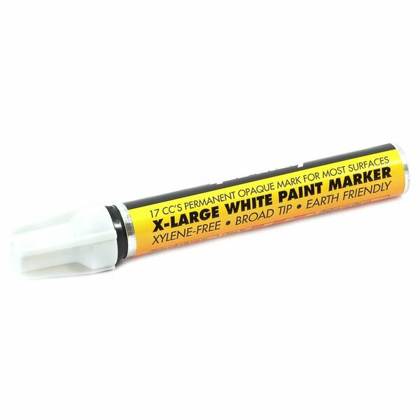 Forney White Paint Marker, X-Large 70828